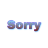 Sorry