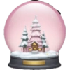 Iphone emoji Navidad rosa 🩷🎀 8