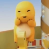 Chubby yellow dinosaur 25