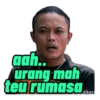 aah.. urang mah teu rumasa stiker