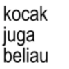 kocak juga beliau