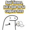 Aquí tienes, para que no la cagues mas