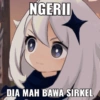 GENSHIN STICKER INDONESIA 11