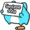 Sientese doña Kane stickers