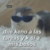 paleniavida
dile keno a las
tareas y k si a
mis besos
dan