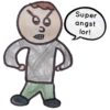 Super angst lor!