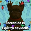 Navidad Bulldog templates🐾🎄✨ 3