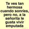 Te ves tan hermosa cuando sonríes, pero no, a la señorita le gusta vivir emputada Paraguayita_01