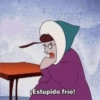¡Estúpido frío!