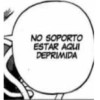 NO SOPORTO ESTAR AQUI DEPRIMIDA