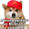 3 ¿Desea agregar un McDrama a su orden?