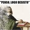 "PENSO, LOGO DESISTO"