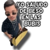 YO SALUDO DE BESO EN LAS BUBIS