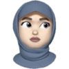 IPhone emoji girls hijab  11