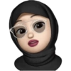 IPhone emoji girls hijab  15