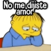 No me dijiste amor