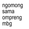 ngomong sama ompreng mbg