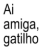 Ai amiga, gatilho