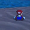 Mario en la orilla