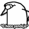 *C hace pendejo*