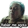 KANE STICKERS Hablar me agota