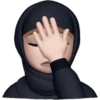 IPhone emoji girls hijab  18