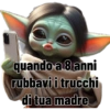 quando a 8 anni rubbavi i trucchi di tua madre