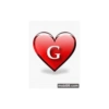 Heart with letter 16