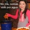 No ma, nomas vine por agua