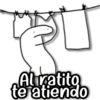 Alratito te atiendo