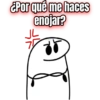 ¿Por qué me haces enojar?
