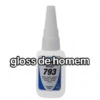 gloss de homem MULTIUSO 793 Metais, papéis, madeiras porcelanas, borrachas plásticos, cortiças outros Pep Viscosidade: 20g Midia