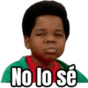 No lo sé