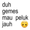 duh gemes mau peluk jauh