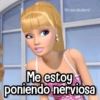 Me estoy poniendo nerviosa