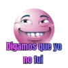 Digamos que yo no fui