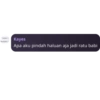 bisa gan bisa dipukul Kayes Apa aku pindah haluan aja jadi ratu babi