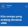 1 Remaja HIVI! Kita remaja yang sedang dimabuk utbk