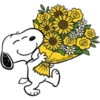 🌻Snoopy flores amarillas 🌼🌻 14