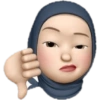 IPhone emoji girls hijab  9