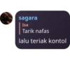 sagara Isa Tarik nafas lalu teriak kontol
