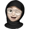 IPhone emoji girls hijab  7