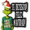 HATE. HATE HATE TE DETESTO! FELIZ NAVIDAD!