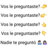 Vos le preguntaste? Vos le preguntaste? Vos le preguntaste? @paraguayita_01 Vos le preguntaste? Nadie te preguntó