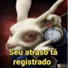 Seu atraso tá registrado