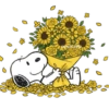 🌻Snoopy flores amarillas 🌼🌻 17