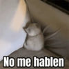 No me hablen