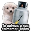 Te calmas o nos calmamos todos