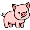 Pig cute / babi 10