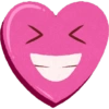 Emoji corazón rosa🩷 13